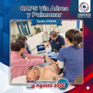 Ultrasonido Pulmonar y Vía Aérea para el paciente en estado crítico (Agosto 2026 - sede CDMX)