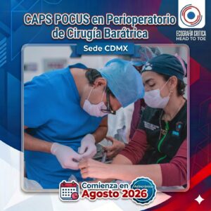 Diplomado POCUS Perioperatorio de cirugía bariátrica (Agosto 2026-sede CDMX)